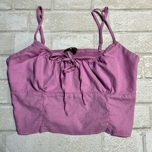 Brandy Melville Purple Crop Top